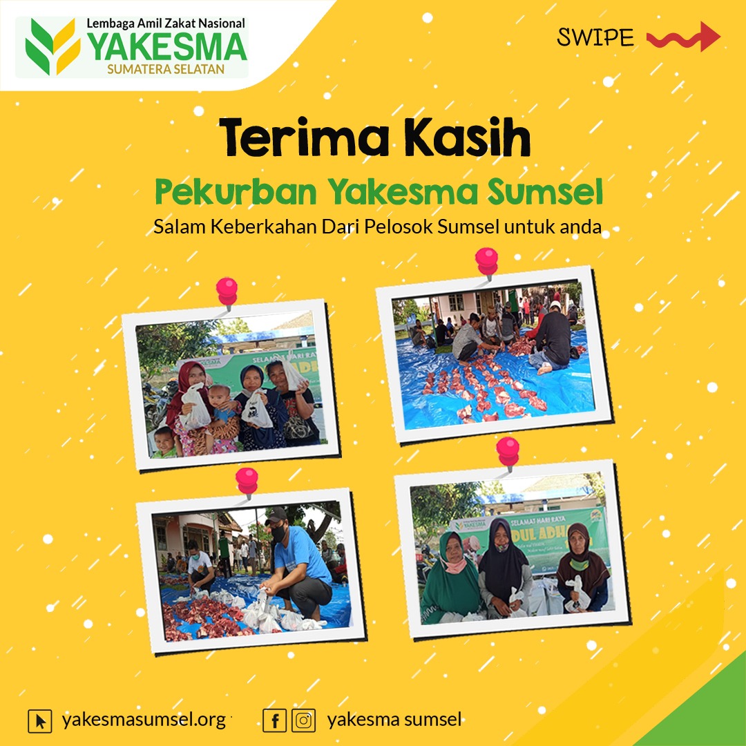 Read more about the article SEMARAK KURBAN DI YAKESMA SUMSEL, INSYAALLAH KURBAN DARI MASYARAKAT AKAN BERMANFAAT