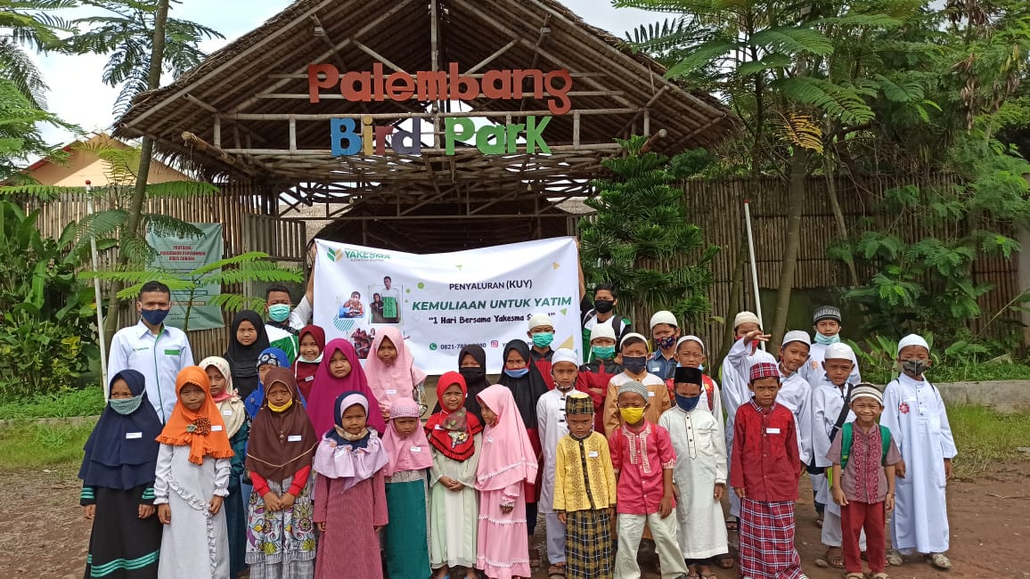 Read more about the article Kemuliaan Untuk Yatim (KUY), Satu Hari Bersama Yakesma Sumatera Selatan