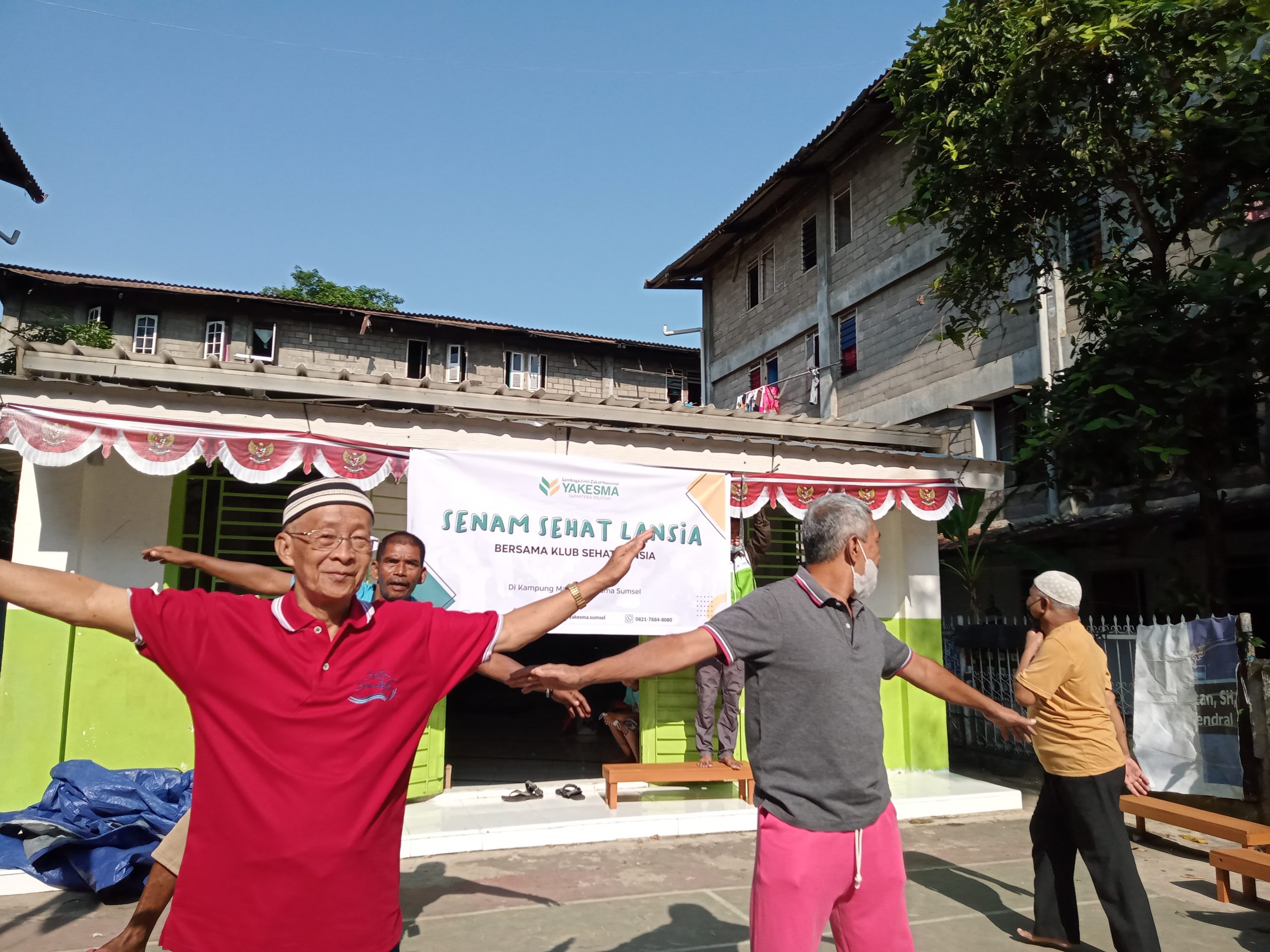 Read more about the article Senam Sehat Lansia Yakesma Sumsel