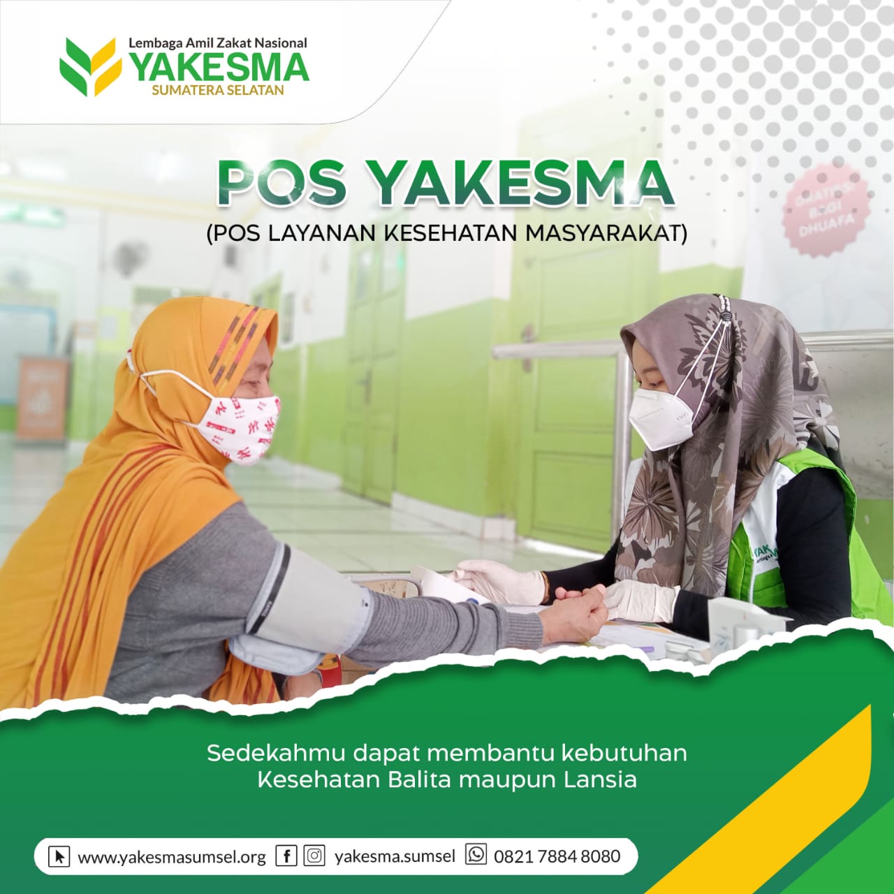 Read more about the article KEBUTUHAN KESEHATAN WARGA MENINGKAT, POS YAKESMA SEMAKIN DIMINATI